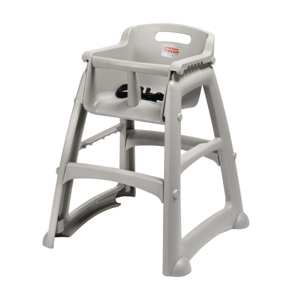 Rubbermaid Sturdy Stacking High Chair Platinum M959