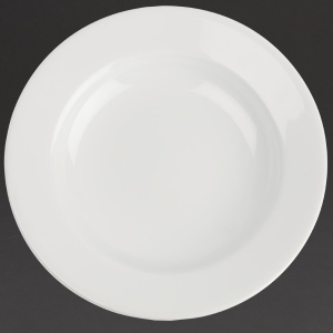 Royal Porcelain Classic White Wide Rim Plates 160mm CG006