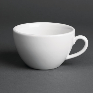 Royal Porcelain Classic White Breakfast Cups 300ml CG022