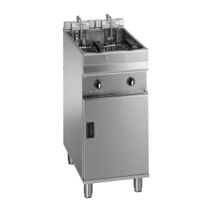 Valentine Evo 400P Freestanding Twin Basket Fryer with Filtration