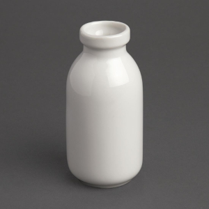 Olympia White Mini Milk Bottle 145ml GM368