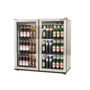 Autonumis EcoChill Double Hinged Door 3Ft Back Bar Cooler Stainless Steel A215203