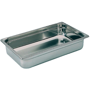 Bourgeat Stainless Steel 1/1 Gastronorm Pan 100mm K048