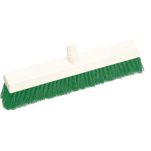 SYR Hygiene Broom Head Soft Bristle Green L870