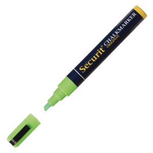Securit 6mm Liquid Chalk Pen Green P526