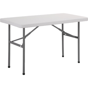 Bolero Rectangular Folding Table 4ft White U543