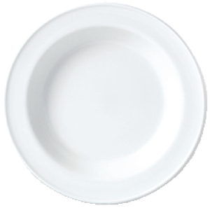 Steelite Simplicity White Soup Plates 215mm V0089
