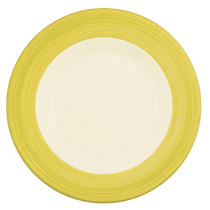 Steelite Rio Yellow Slimline Plates 202mm V2968