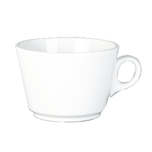 Steelite Simplicity White Grand Cafe Cups 75ml V7752