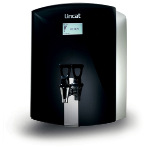Lincat WMB3F_B FilterFlow Wall Mounted Automatic Fill Boiler - Black Glass - 3.5 Litre