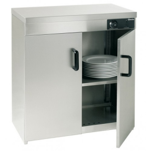 Modena THC2 Double Door Hot Cupboard Plate and Cup Warmer 