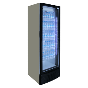 Best Frost 320 Litre Single Door Glass Door Drinks Fridge LED lights