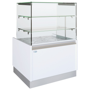 Interlevin BELLINI TOWER 510 Serve Over Counter White, Flat Glass (Ambient) 560mm wide