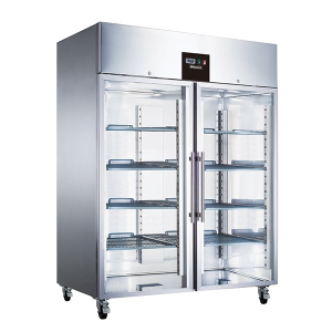 Blizzard Double Glass Door Ventilated Gastronorm Freezer 1300L BF2SSCR