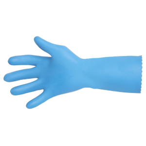 MAPA Jersette 308 Liquid-Proof Food Handling Gloves Blue Medium FA294-M