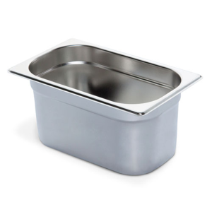 Modena Stainless Steel 1/4 Gastronorm Pan 150mm