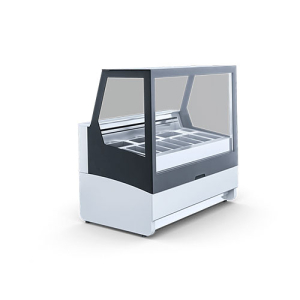 Igloo Innova Soft Scoop Ice Cream Display Multiplexable  1400mm wide INN-ICE140