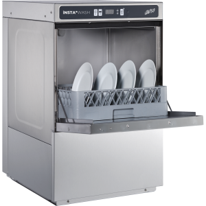 InstaWash IW50 Commercial Dishwasher with Drain Pump 500mm basket