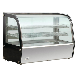 King KH120 Hot Food Display Unit with LED Lighting 1