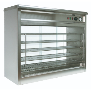Parry PC140G Pie Master Heated Pie Cabinet glass back