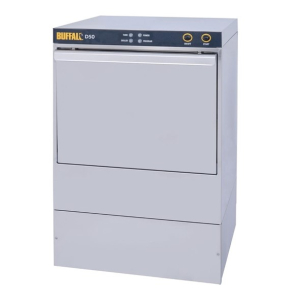 Buffalo 500mm Commercial Dishwasher with Drain Pump D50