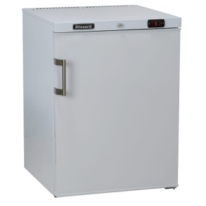 Blizzard Under Counter White Laminated Refrigerator 145L UCR140WH